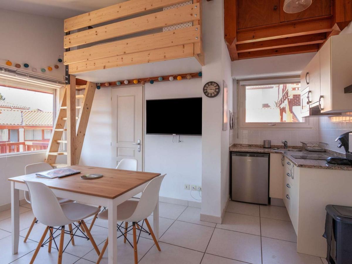 Appartement Cosy Avec Mezzanine, Balcon Et Parking A 300M De La Plage - Fr-1-2-382 앙다이 외부 사진